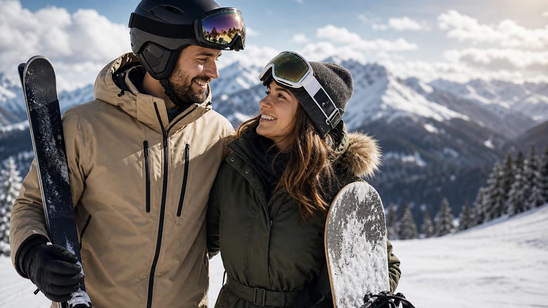 Wypad na narty / Snowboard / Łyżwy - romantyczny pomysł na randkę