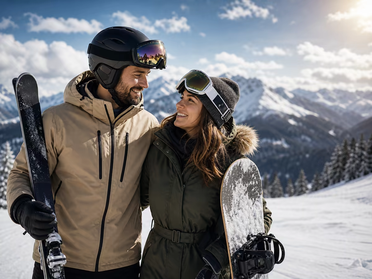 Wypad na narty / Snowboard / Łyżwy - romantyczny pomysł na randkę