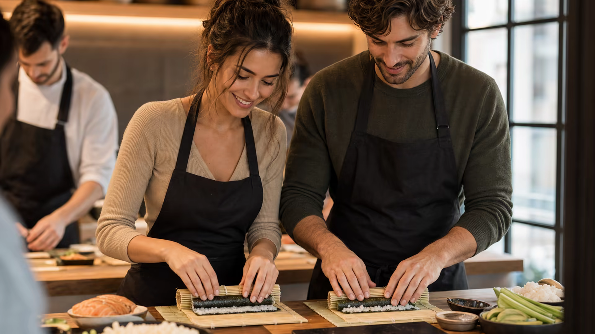 Zajęcia z robienia sushi - romantyczny pomysł na randkę